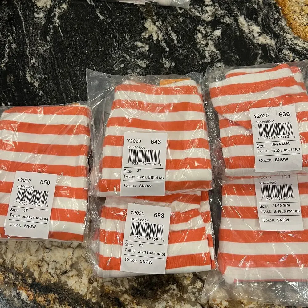NWT Gymboree Ivory & Orange Striped Leggings & Halloween Cat/Pumpkin Top